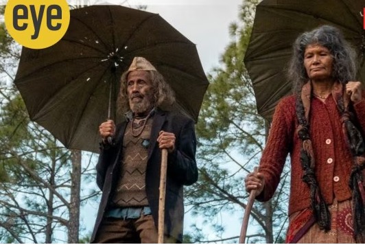 Lead actors of Pyre film portraying themes of migration and loneliness